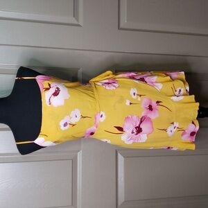 NWT Cotton Candy LA floral bohemian floral sleeveless dress size large